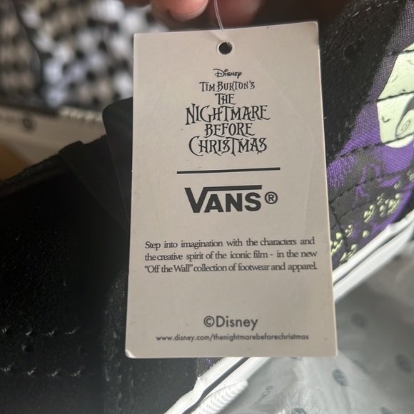 Sk8-Hi Zip Disney Nightmare Before Christmas Vans - Picture 8 of 8